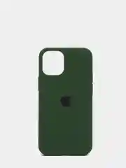 Зеленый силиконовый чехол Iphone с логотипом