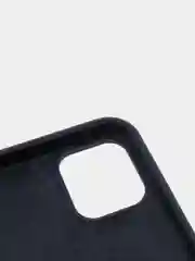 Темно-синий силиконовый чехол Iphone с логотипом