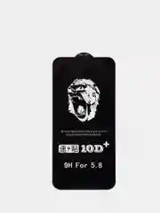 Черный 10d+ стекло для iPhone 6/6s, 6 Plus, 7/8, 7/8 Plus, XR/11, XS/11 Pro