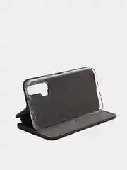 Черный чехол книжка для Huawei Honor P20/20 Pro/30/8X/PSmart 2018/9X Lite/Mate 20 Lite/P40/10/Y6P