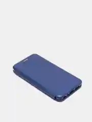 Синий чехол книжка для Huawei Honor P20/20 Pro/30/8X/PSmart 2018/9X Lite/Mate 20 Lite/P40/10/Y6P
