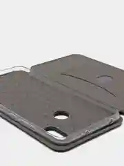 Серый чехол-книжка для Xiaomi Mi5/Mi5C/Mi5S/Mi6 Plus/S2/6 Pro/8/8A/Note8/Mi A3/X3/Mi9 SE/Mi9T