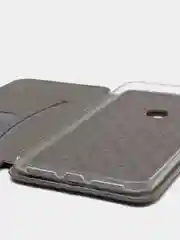 Серый чехол-книжка для Xiaomi Mi5/Mi5C/Mi5S/Mi6 Plus/S2/6 Pro/8/8A/Note8/Mi A3/X3/Mi9 SE/Mi9T