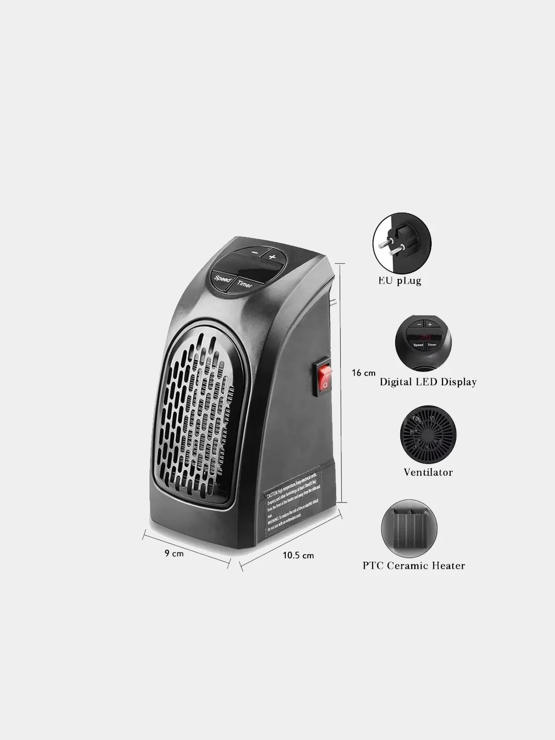 Портативный обогреватель комнатный Handy Heater