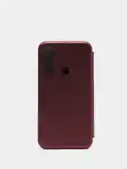 Багровый чехол-книжка для Xiaomi Mi5/Mi5C/Mi5S/Mi6 Plus/S2/6 Pro/8/8A/Note8/Mi A3/X3/Mi9 SE/Mi9T