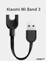 Черный usb кабель для зарядки для Xiaomi Mi Band 2/3/4/5/6/7/7Pro