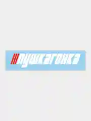 Наклейка на автомобиль "Пушка гонка"