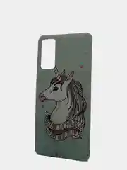 Бирюзовый чехол с принтом для Samsung, iPhone, Redmi 9c