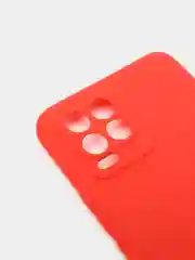Красный чехол мягкий накладка для Realme C21, C11, C15, C3, C20, 8