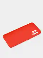 Красный чехол мягкий накладка для Realme C21, C11, C15, C3, C20, 8