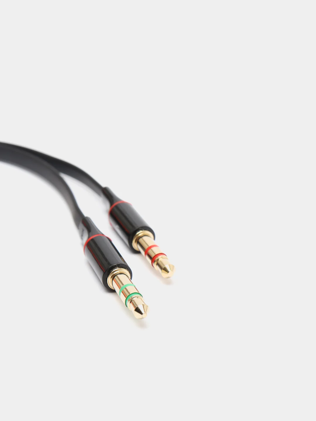 Кабель-переходник разветвитель 2xJack3.5-M -- 4-pin Jack3.5-F