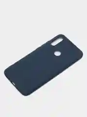 Темно-синий чехол Xiaomi Redmi 7, Сяоми Редми 7, силиконовый черный, синий, красный