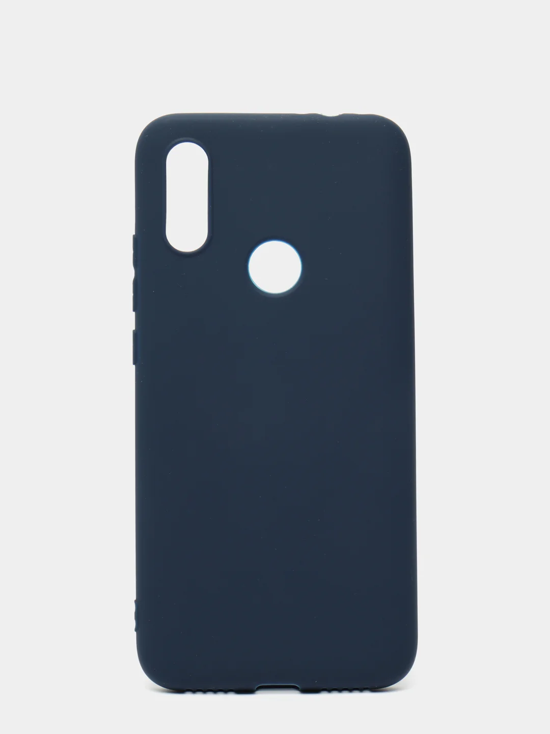 Темно-синий чехол Xiaomi Redmi 7, Сяоми Редми 7, силиконовый черный, синий, красный