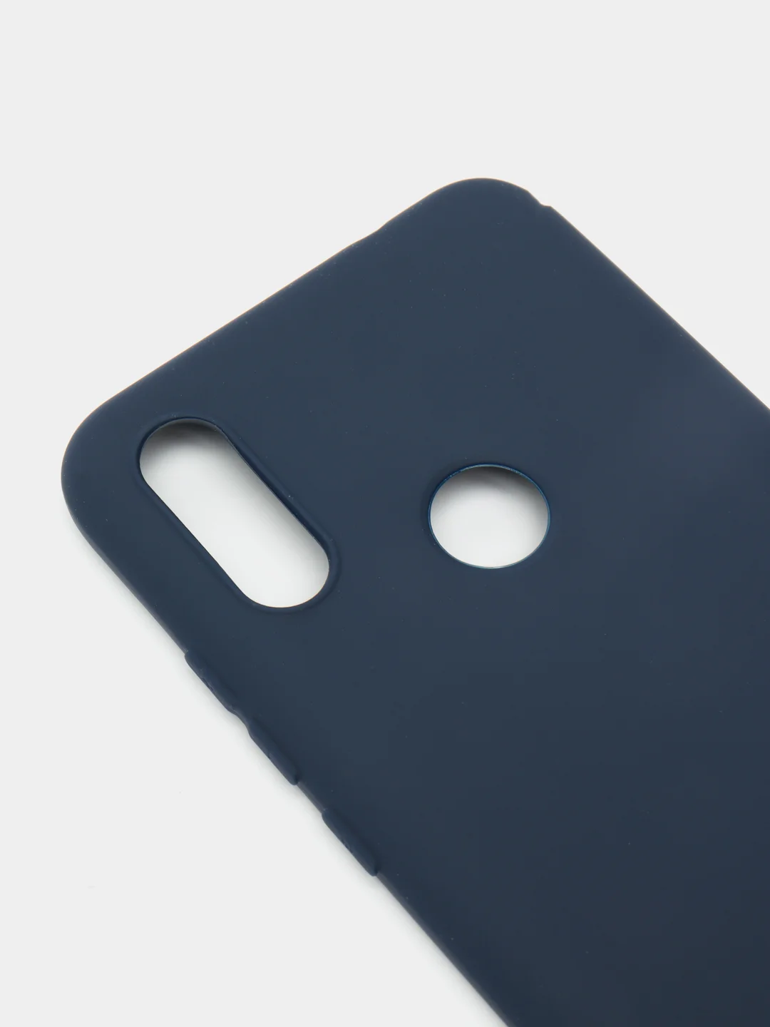 Темно-синий чехол Xiaomi Redmi 7, Сяоми Редми 7, силиконовый черный, синий, красный