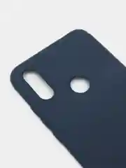 Темно-синий чехол Xiaomi Redmi 7, Сяоми Редми 7, силиконовый черный, синий, красный