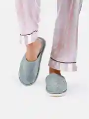 Серый тапочки домашние, 2 цвета