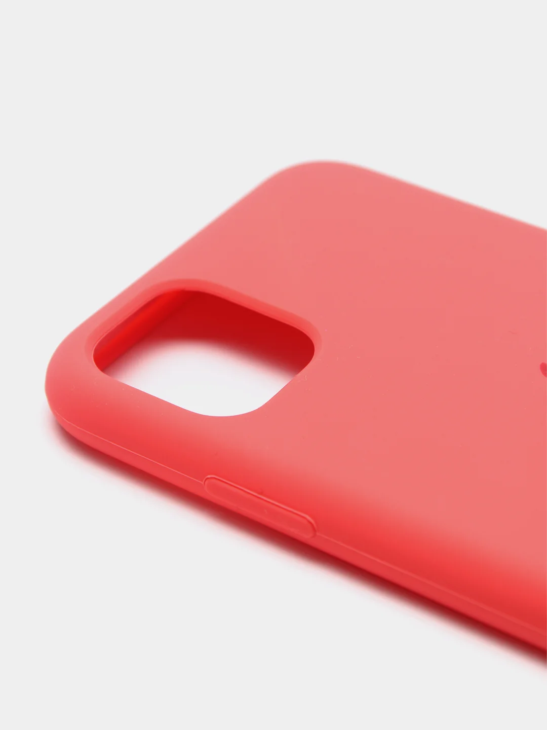 Коралловый чехол Silicone case для iPhone 11 с открытым низом