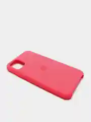 Коралловый чехол Silicone case для iPhone 11 с открытым низом