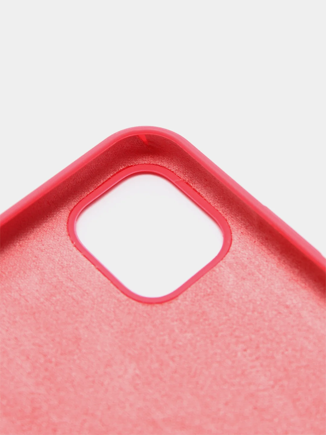 Коралловый чехол Silicone case для iPhone 11 с открытым низом
