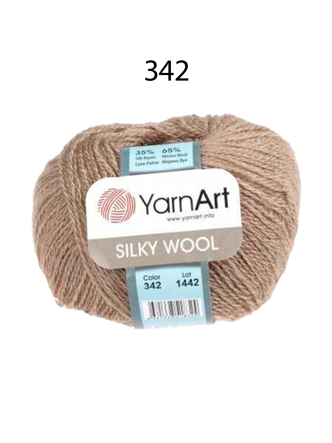 Пряжа Yarnart Silky Wool (разные цвета)