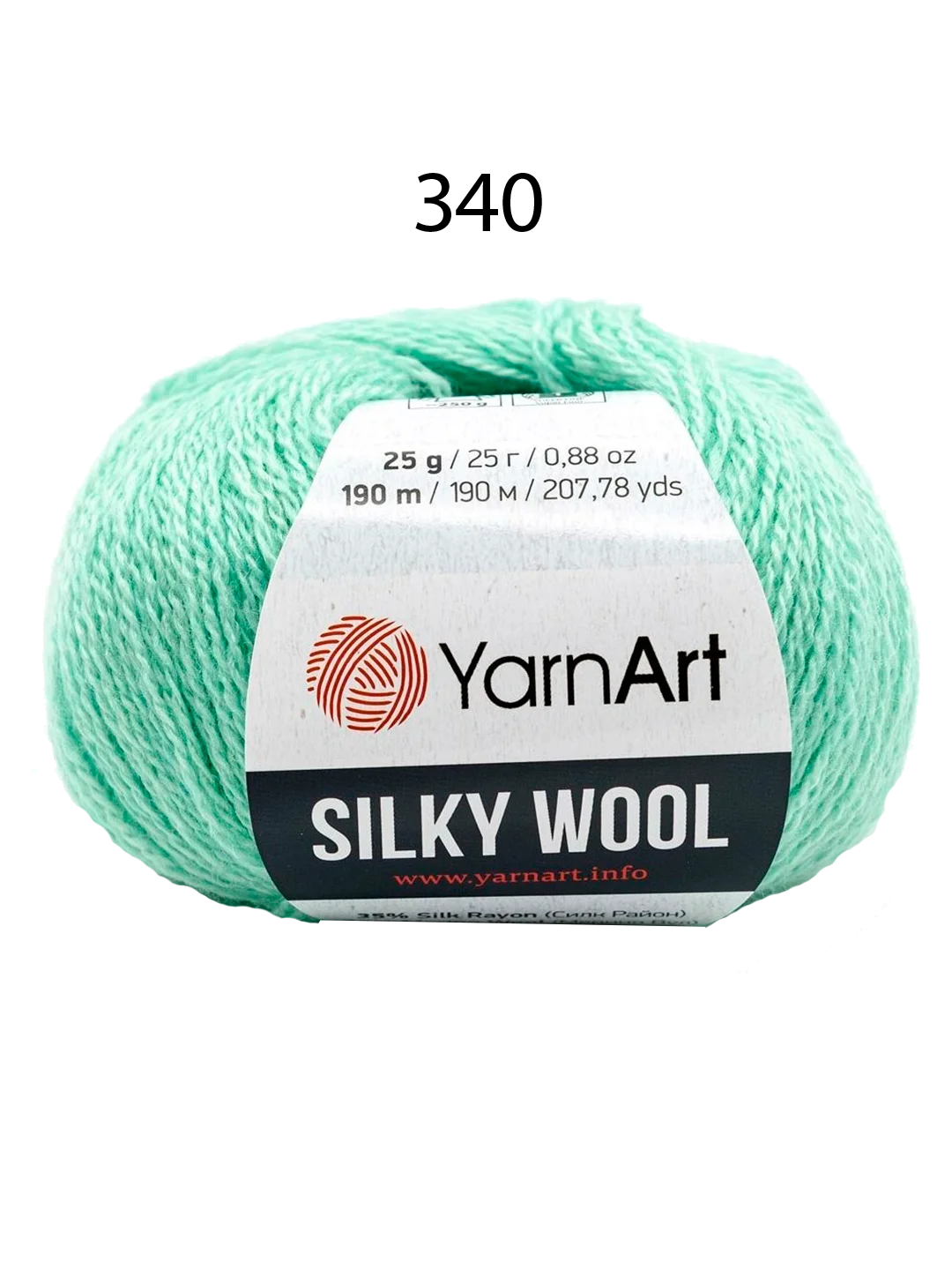 Пряжа Yarnart Silky Wool (разные цвета)
