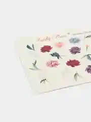 Наклейка для дизайна ногтей Lucky Rose Цветы Пионы, слайдер для маникюра под гель-лак