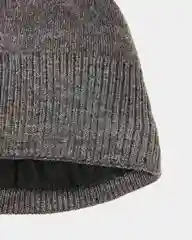 Серебряный шапка бини мужская зимняя
