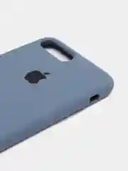 Лавандовый чехол - Накладка Silicon case iphone 8