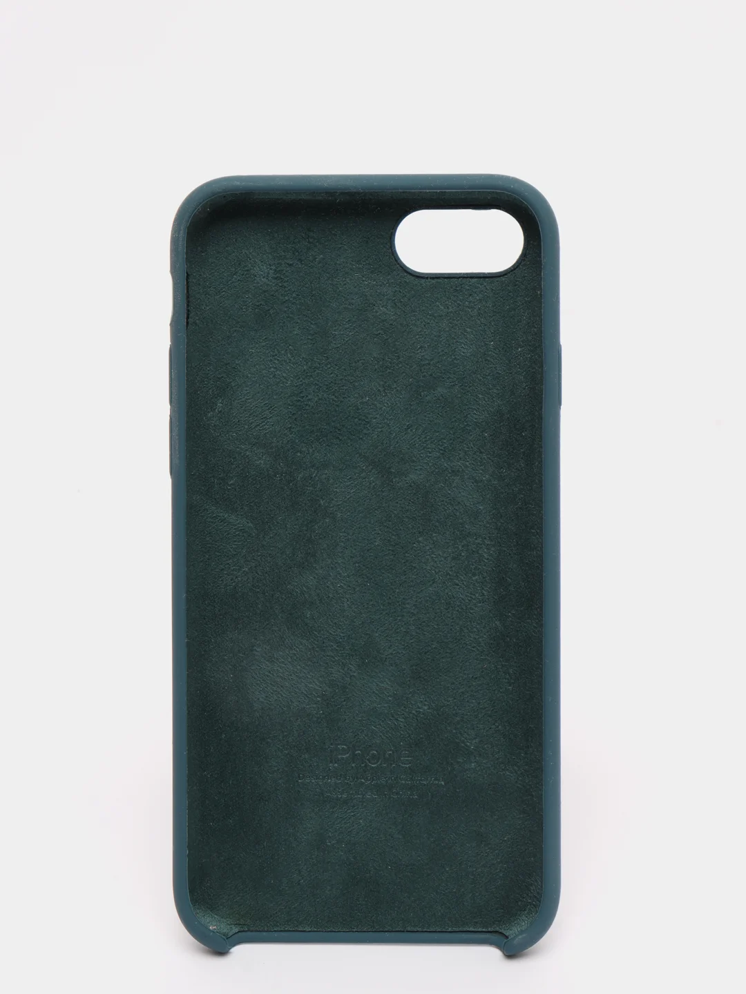 Темно-синий чехол - Накладка Silicon case iphone 8
