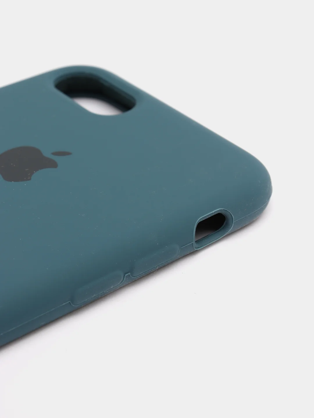 Темно-синий чехол - Накладка Silicon case iphone 8