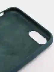 Темно-синий чехол - Накладка Silicon case iphone 8