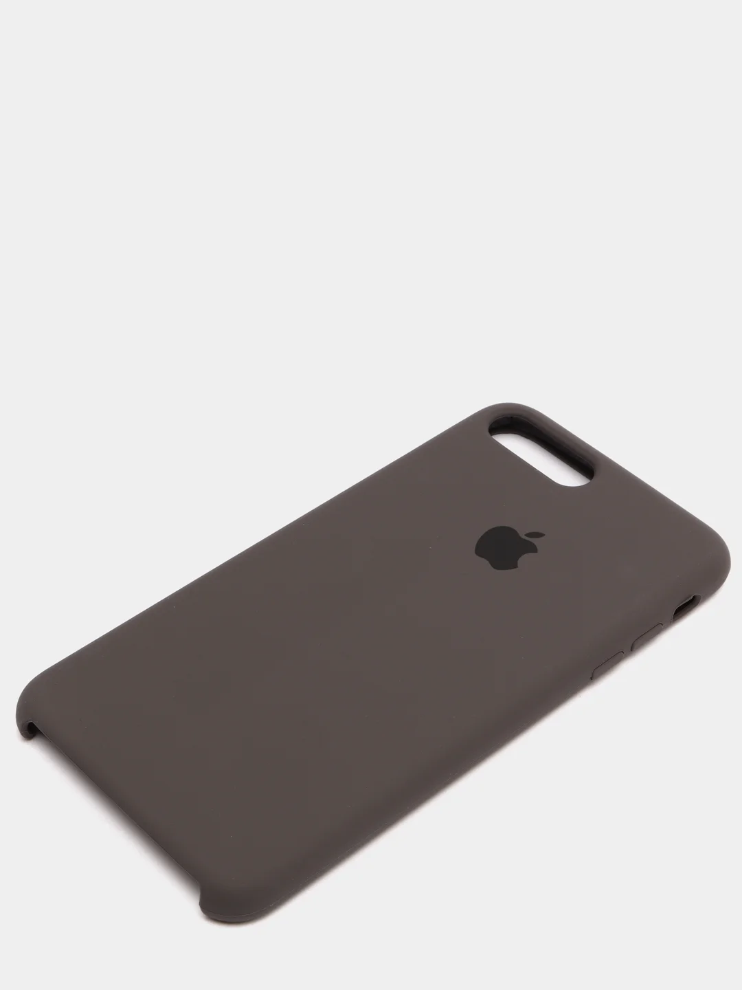 Угольный чехол - Накладка Silicon case iphone 8