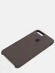 Угольный чехол - Накладка Silicon case iphone 8