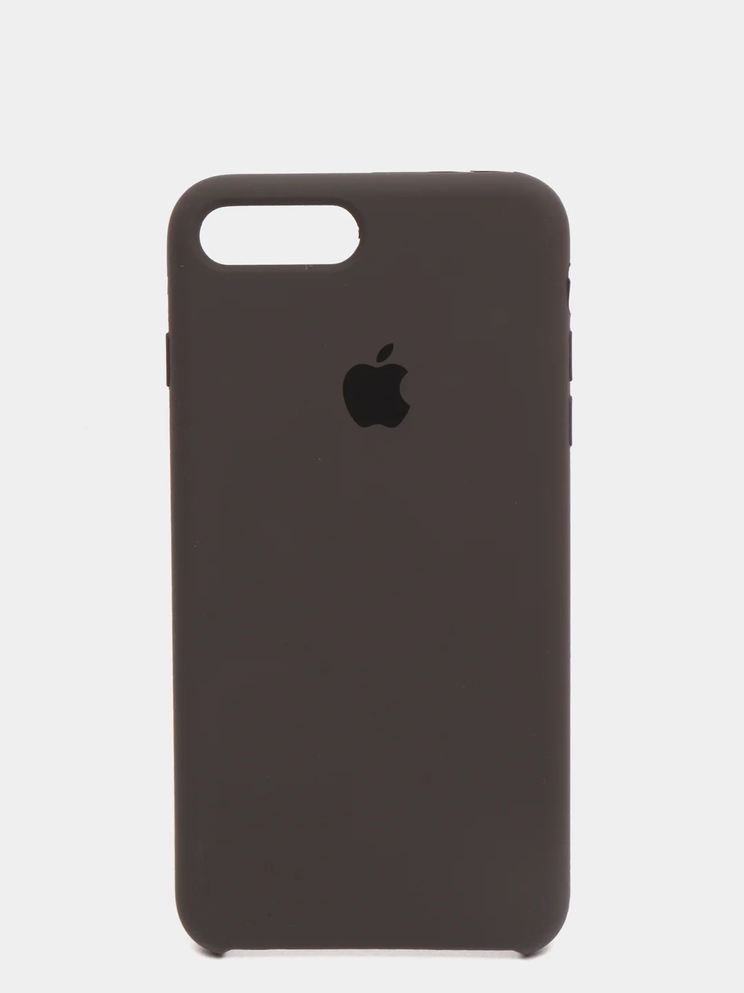 Угольный чехол - Накладка Silicon case iphone 8