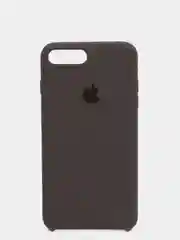 Угольный чехол - Накладка Silicon case iphone 8