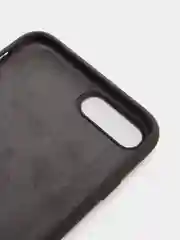 Угольный чехол - Накладка Silicon case iphone 8