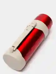 Красный термос для чая и кофе, 1,2 л - 2,1 л, с ручкой, крышкой-чашкой, из нержавеющей стали
