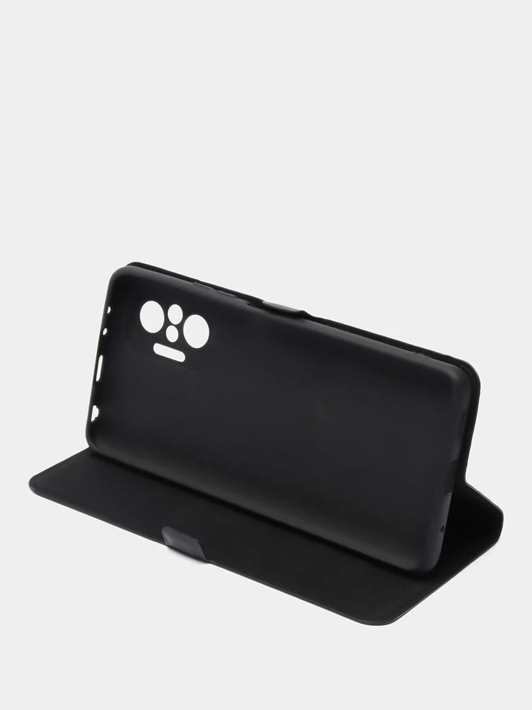 Черный чехол-книжка Krutoff Eco Book для Xiaomi Redmi Note 10 / 10s черный