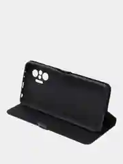 Черный чехол-книжка Krutoff Eco Book для Xiaomi Redmi Note 10 / 10s черный