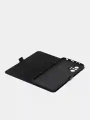 Черный чехол-книжка Krutoff Eco Book для Xiaomi Redmi Note 10 / 10s черный