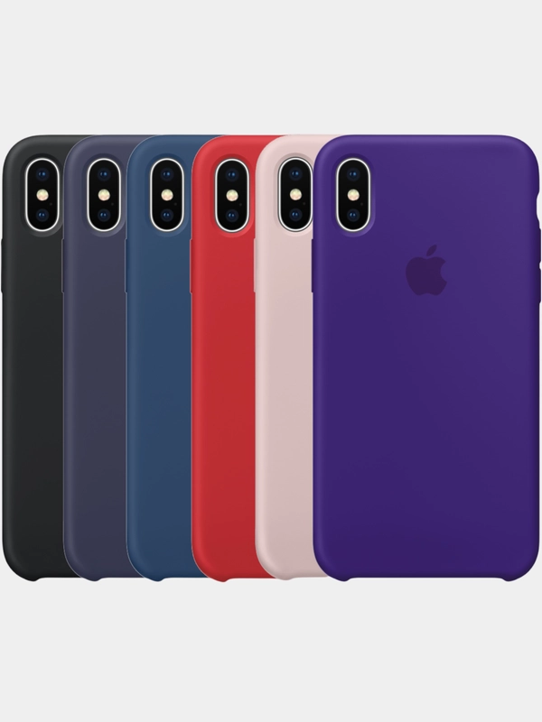 Чехол Silicone Case для iPhone X/XS