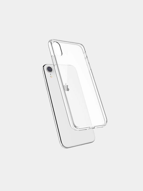 Чехол прозрачный силиконовый на iPhone XR