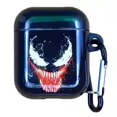 Черный чехол-игрушка для наушников AirPods 1,2 (Эирподс 1,2 Аирподс 1,2)