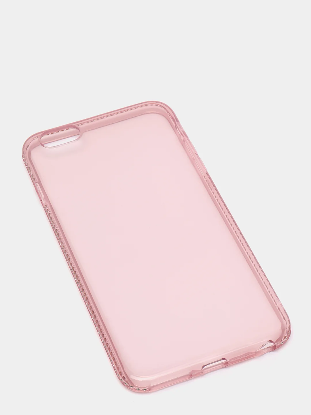 Розовый мягкий матовый чехол на айфон с стразами iPhone.6, 6s,7,7+,8,8+,X,XS,XR,XS MAX,11,11PROMAX