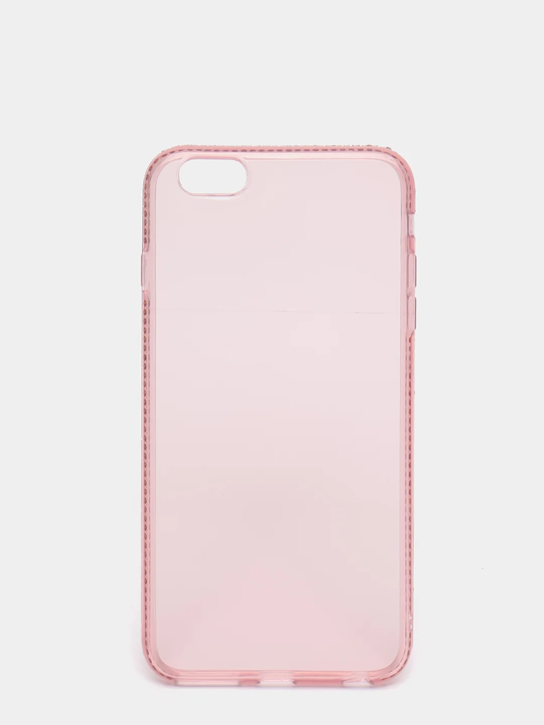 Розовый мягкий матовый чехол на айфон с стразами iPhone.6, 6s,7,7+,8,8+,X,XS,XR,XS MAX,11,11PROMAX