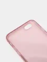 Розовый мягкий матовый чехол на айфон с стразами iPhone.6, 6s,7,7+,8,8+,X,XS,XR,XS MAX,11,11PROMAX