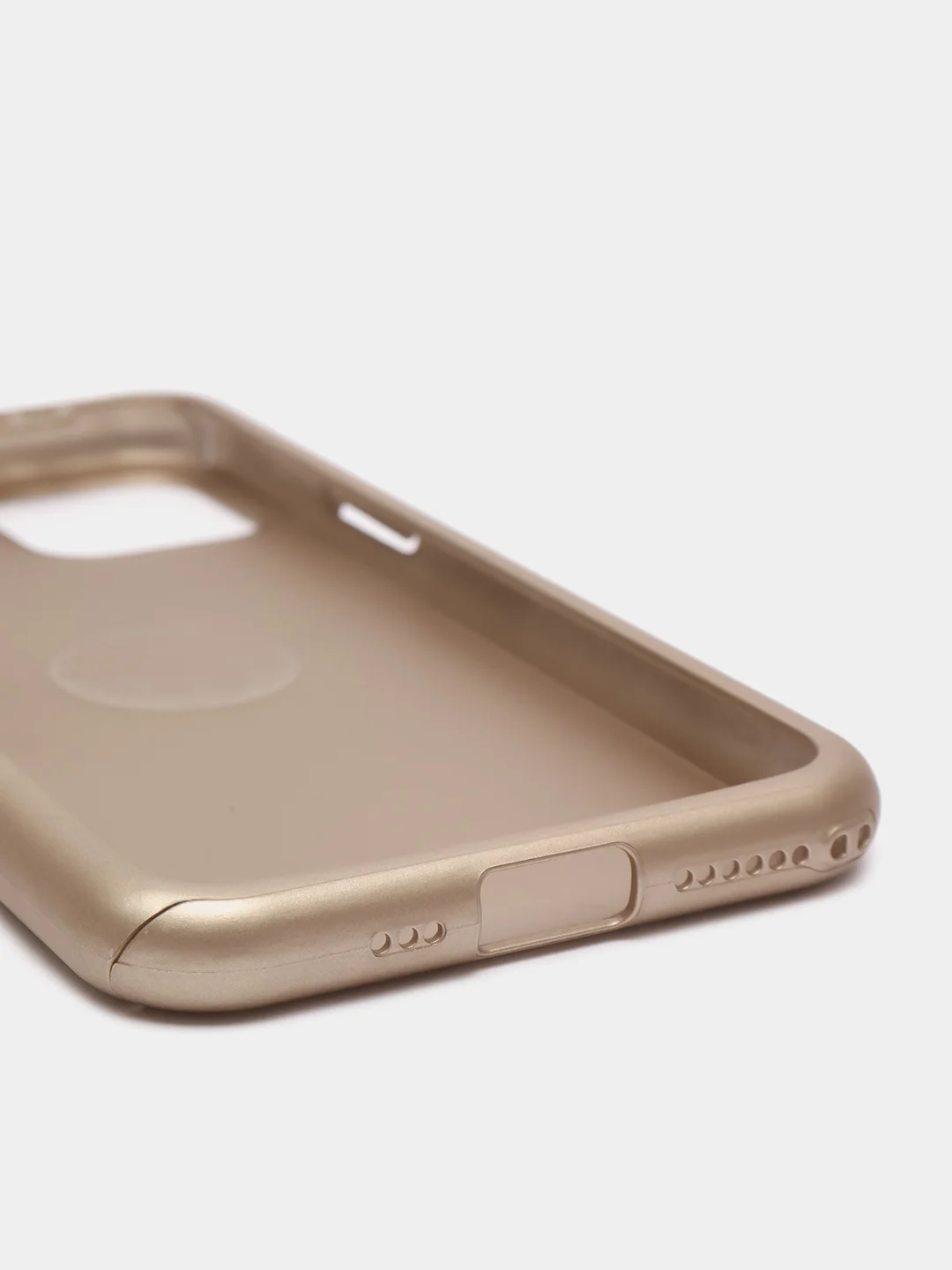 Золотой чехол для айфон iPhone из ТПУ, защита 360
