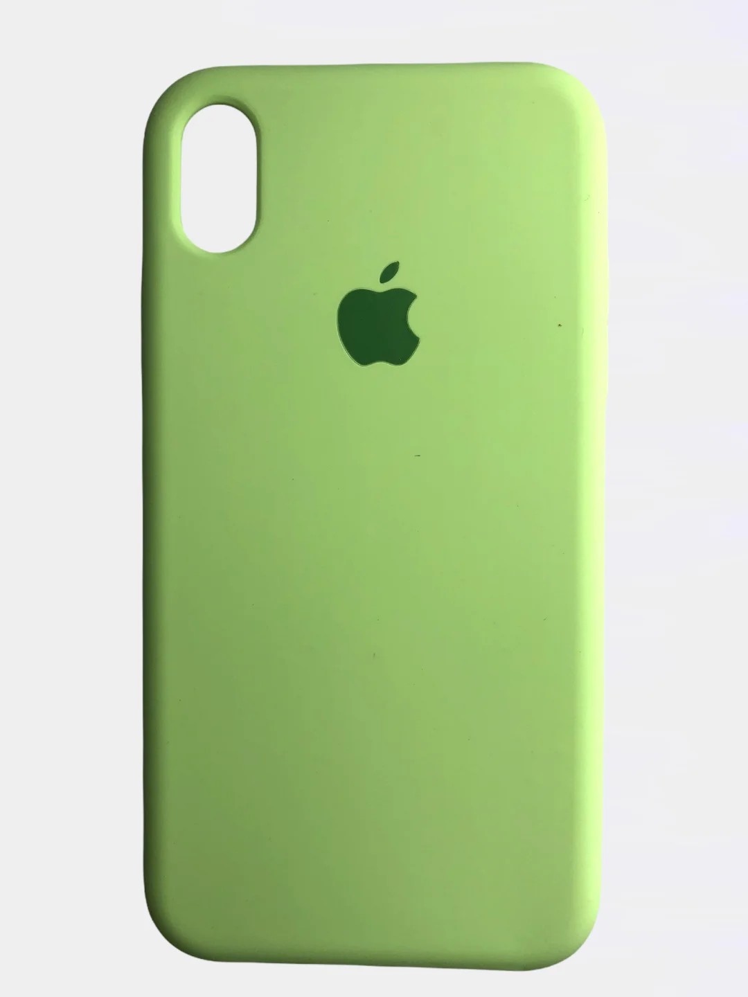 Лайм чехол Silicone Case для iPhone XR
