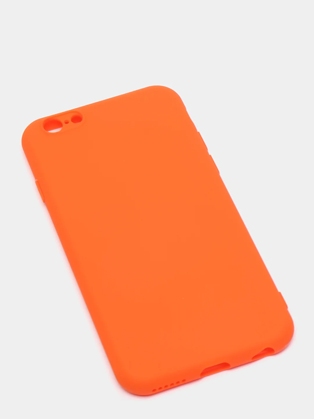 Оранжевый матовый силиконовый чехол на айфон 15 цветов 6/6s,6s+,7+/8+,X/XS,XR,XSmax,11Pro,11pro max