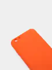 Оранжевый матовый силиконовый чехол на айфон 15 цветов 6/6s,6s+,7+/8+,X/XS,XR,XSmax,11Pro,11pro max